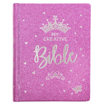 ESV My Creative Bible For Girls Purple Glitters