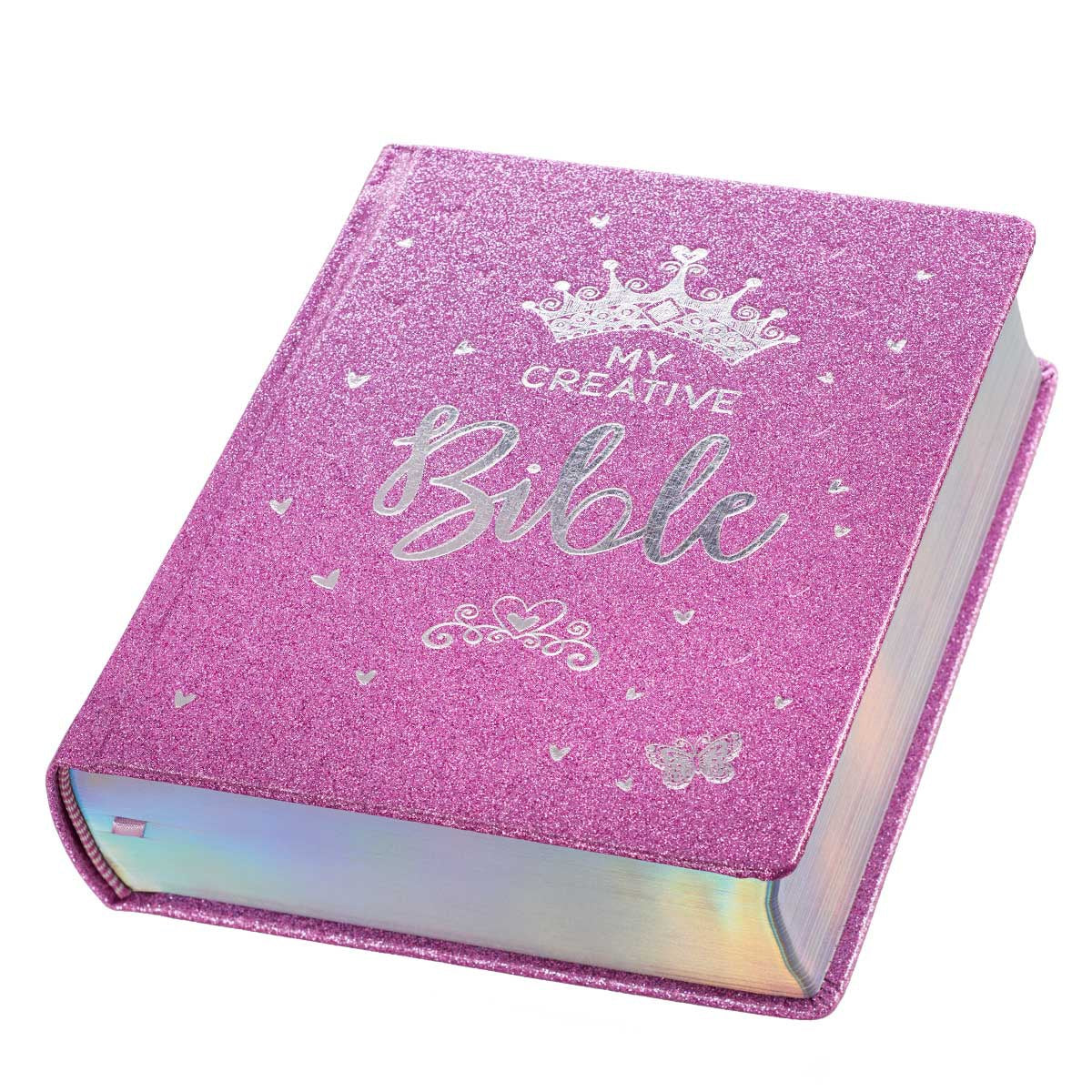 ESV My Creative Bible For Girls Purple Glitters