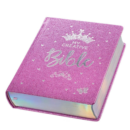 ESV My Creative Bible For Girls Purple Glitters