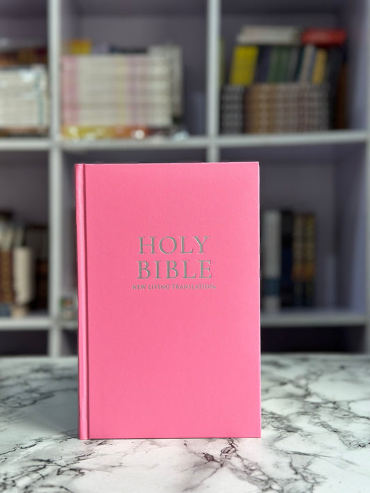 NLT Pink Hardcover Standard Bible