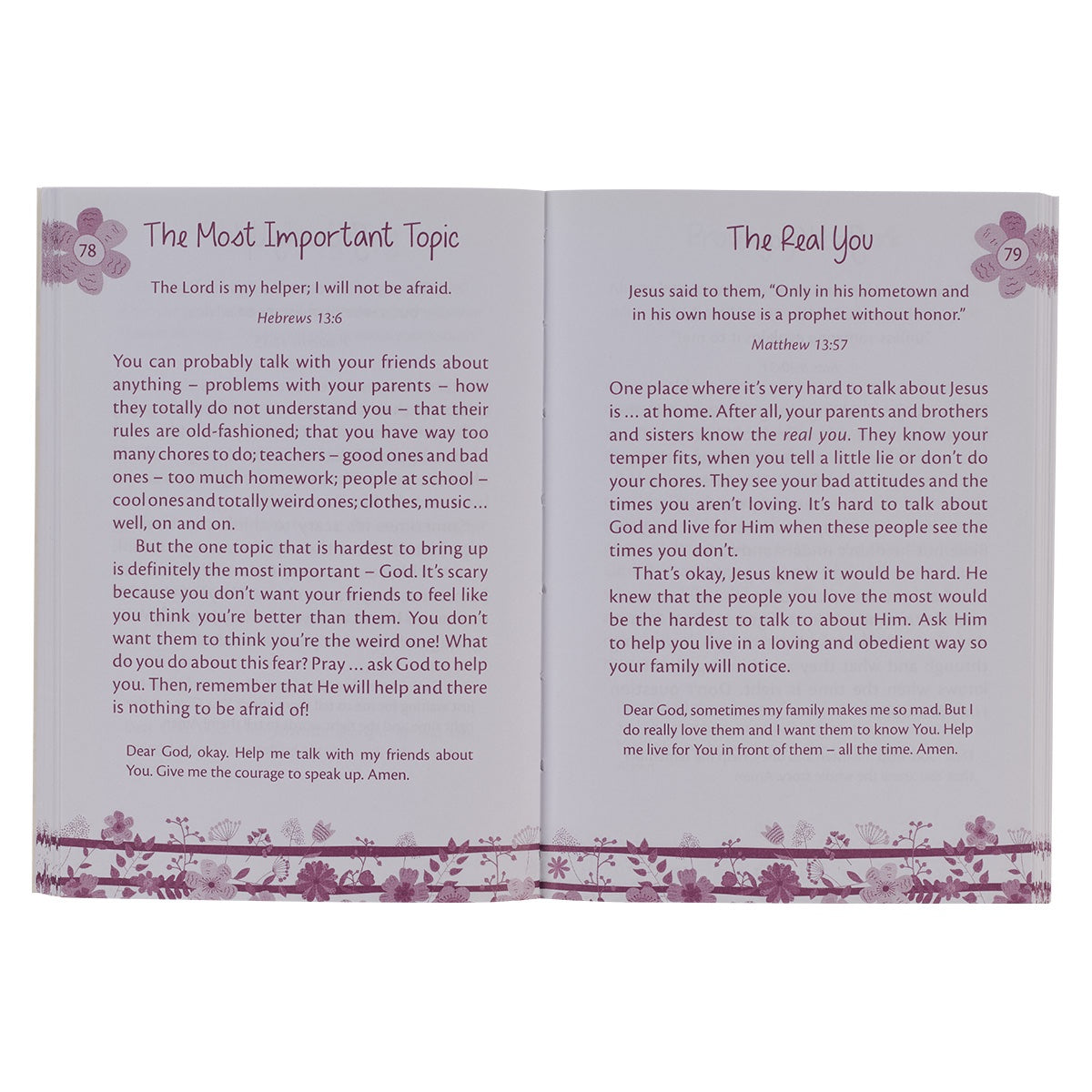 Mini Devotions For Girls (Paperback)