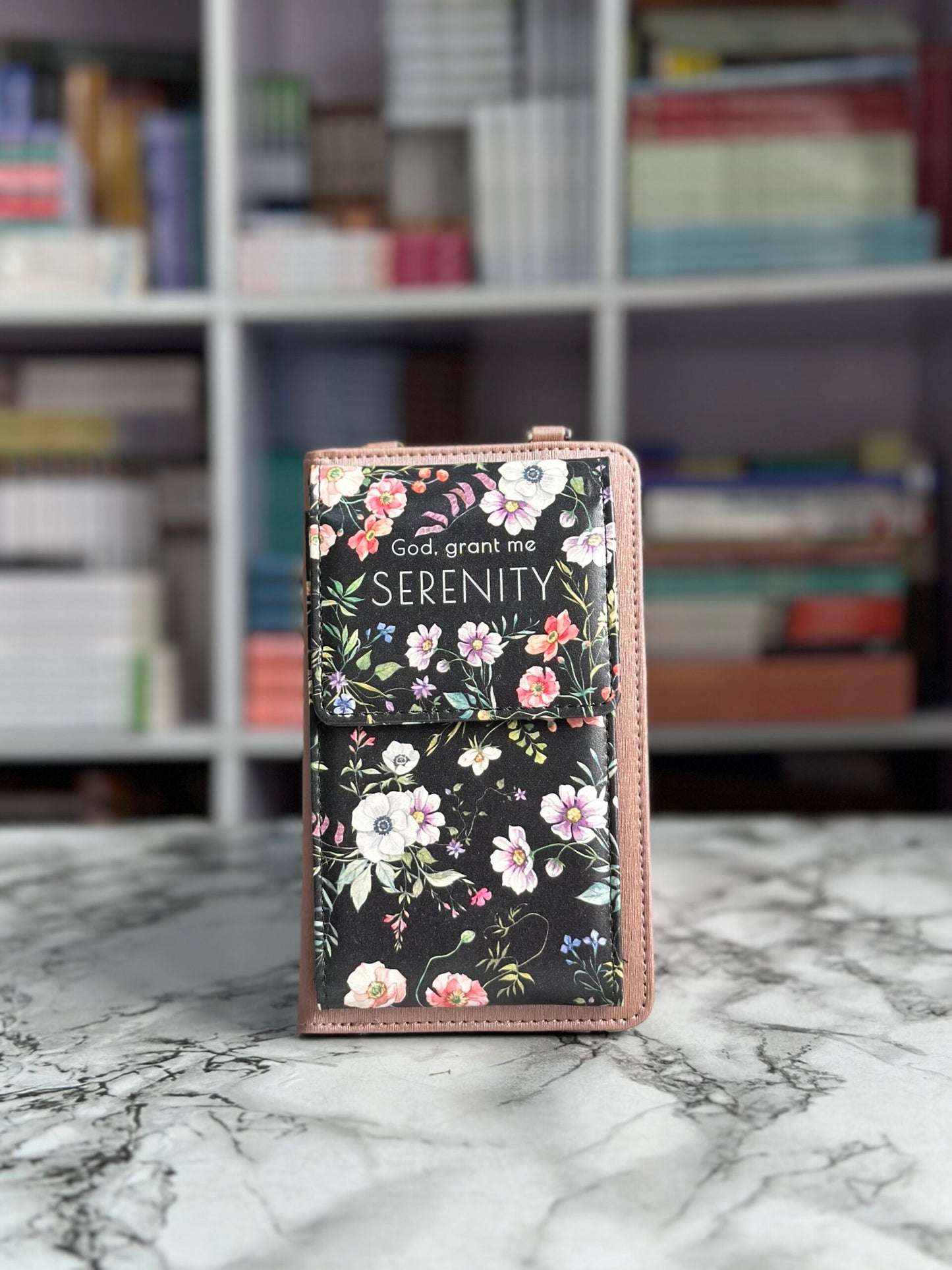 God Grant me Serenity Faux Leather Women's Wallet