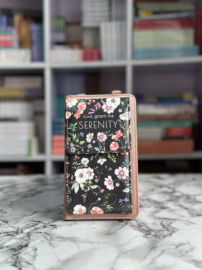 God Grant me Serenity Faux Leather Women's Wallet