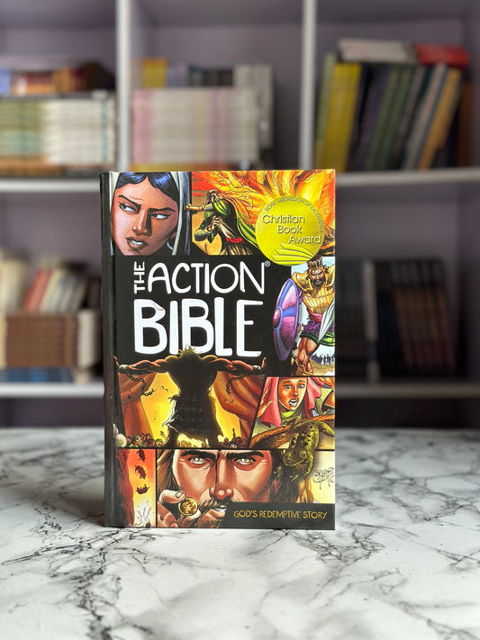 The Action Bible: God's Redemptive Story (Hardcover)