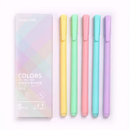 The New Mercies Colored Gel Pen - Set Of 5