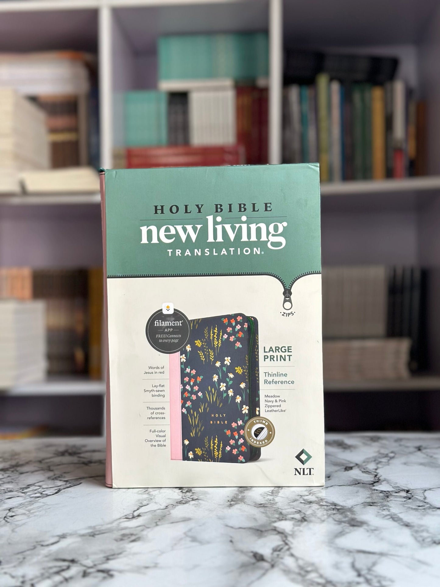 NLT Zippered Bible