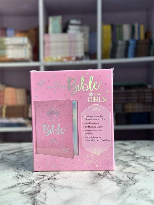 ESV My Creative Bible for Girls Metallic Pink