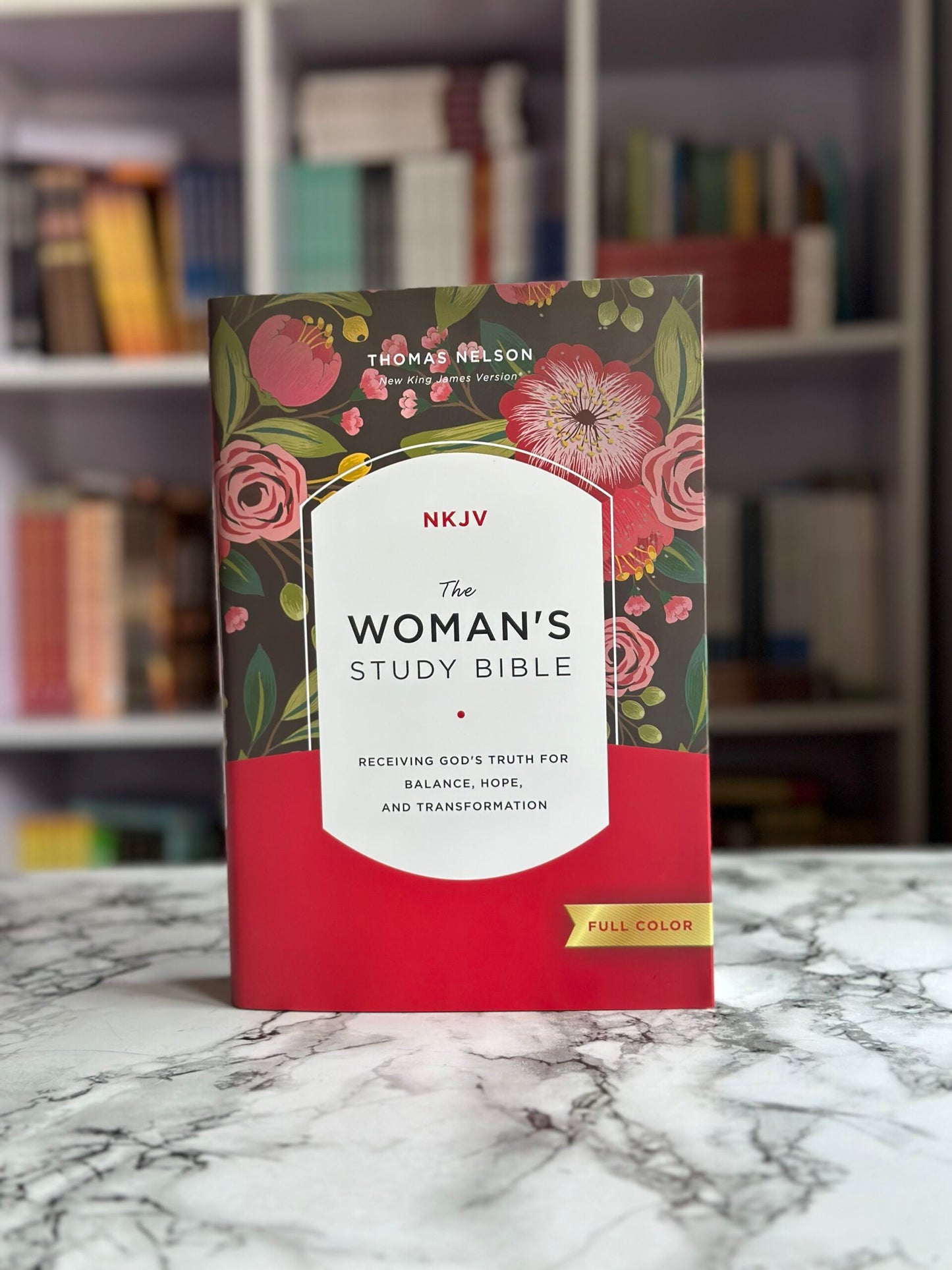NKJV, The Woman's Study Bible, Full-Color Edition Hardcover