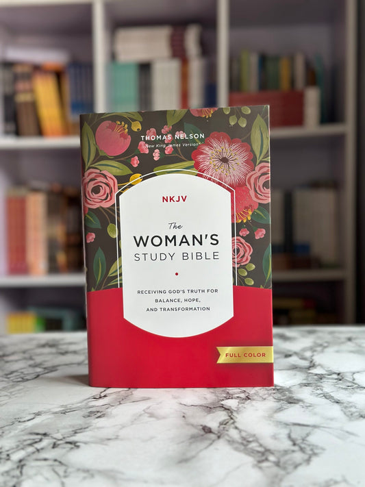 NKJV, The Woman's Study Bible, Full-Color Edition Hardcover