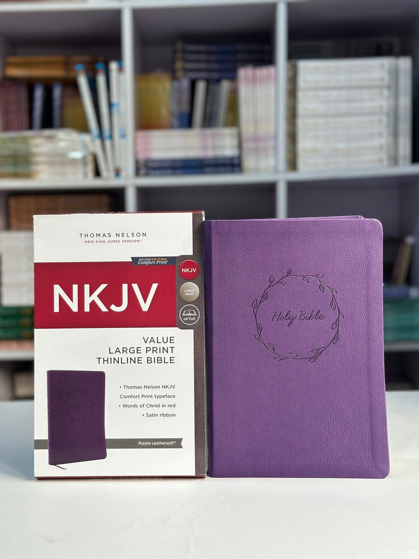 NKJV Value Large Print Thinline Bible