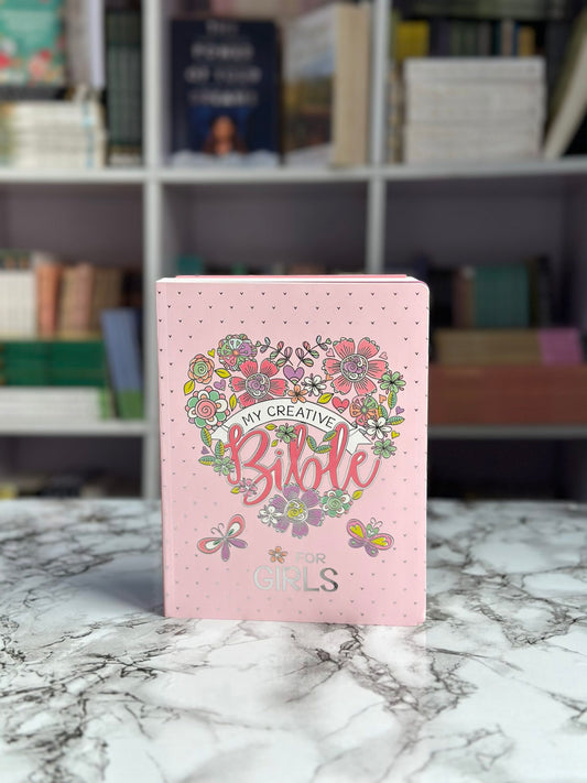 ESV My Creative Bible for Girls Softcover, Pink Floral