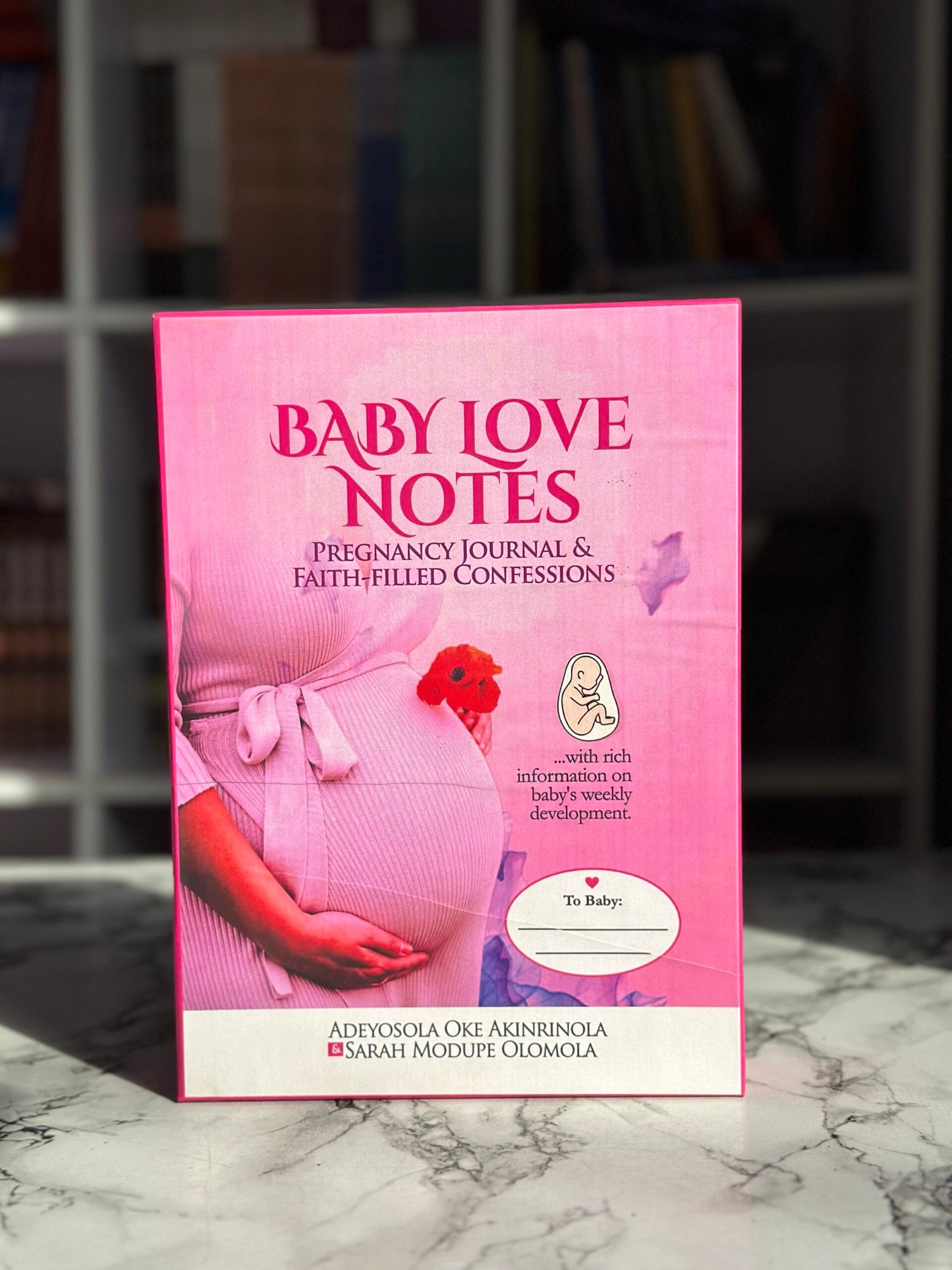 Baby Love Notes: Pregnancy Journal Faith Filled Confession