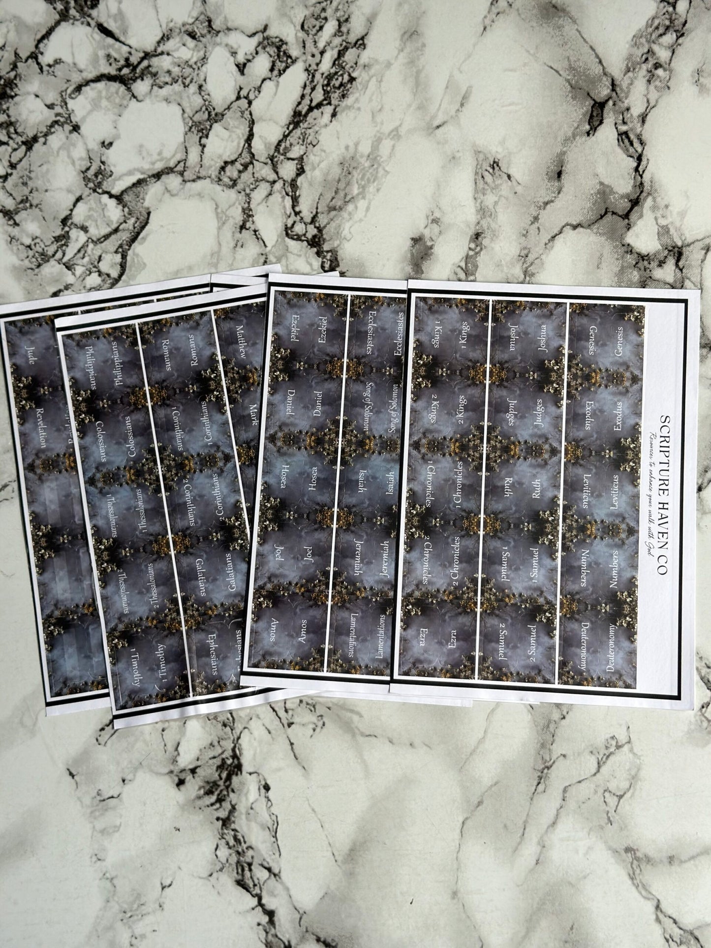 Dahlia Bible Tabs
