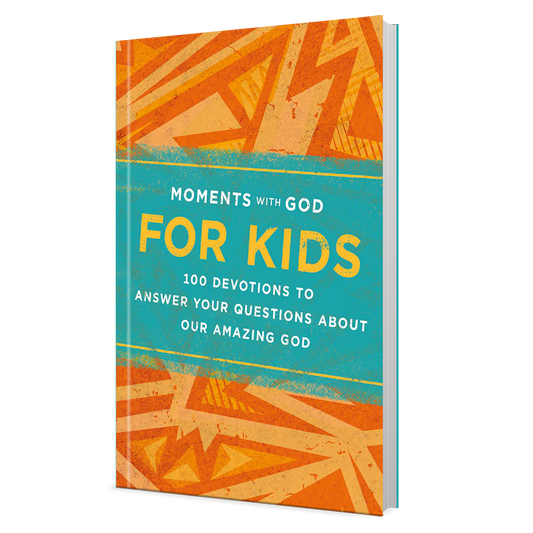 Moments with God for Kids: 100 Devotions to Answer Your Questions about Our Amazing God